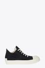 Black canvas lace-up low sneakers - Low Sneaks 