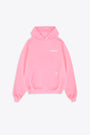 Pink cotton hoodie with italic logo print - Represent Owners Club Script Hoodie 