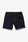 Dark blue denim short 