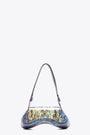 Borsa in vernice con stampa astratta all-over - Play Crossbody Bag 