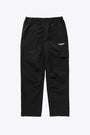 Pantalone cargo in nylon nero con logo - Owners Club Pant Polyester 