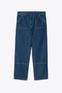 Blue denim worker pant - Double Knee Pant 