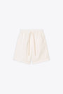 Off white herringbone cotton blend short - Rainer Short 