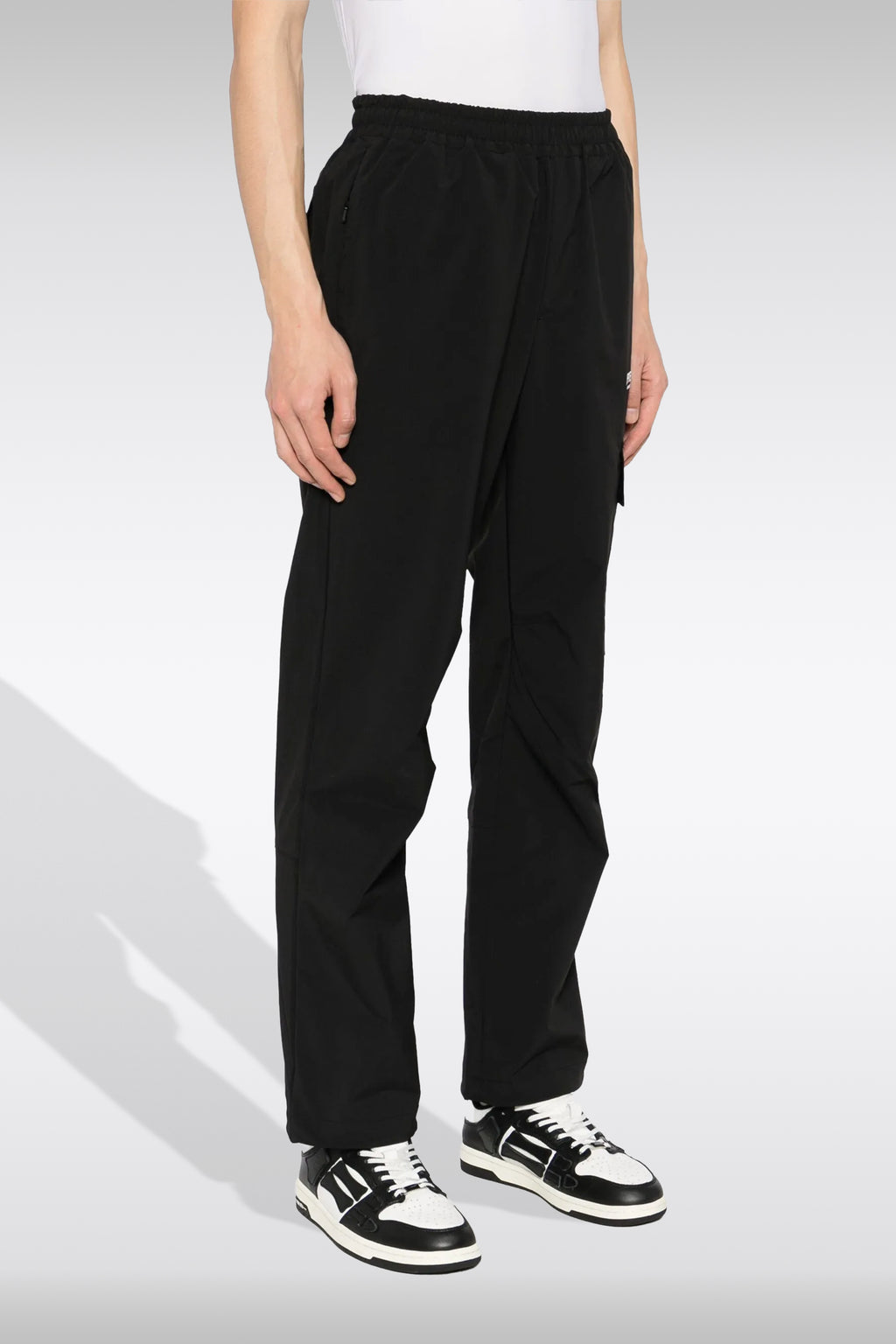 alt-image__Pantalone-cargo-in-nylon-nero-con-logo---Owners-Club-Pant-Polyester