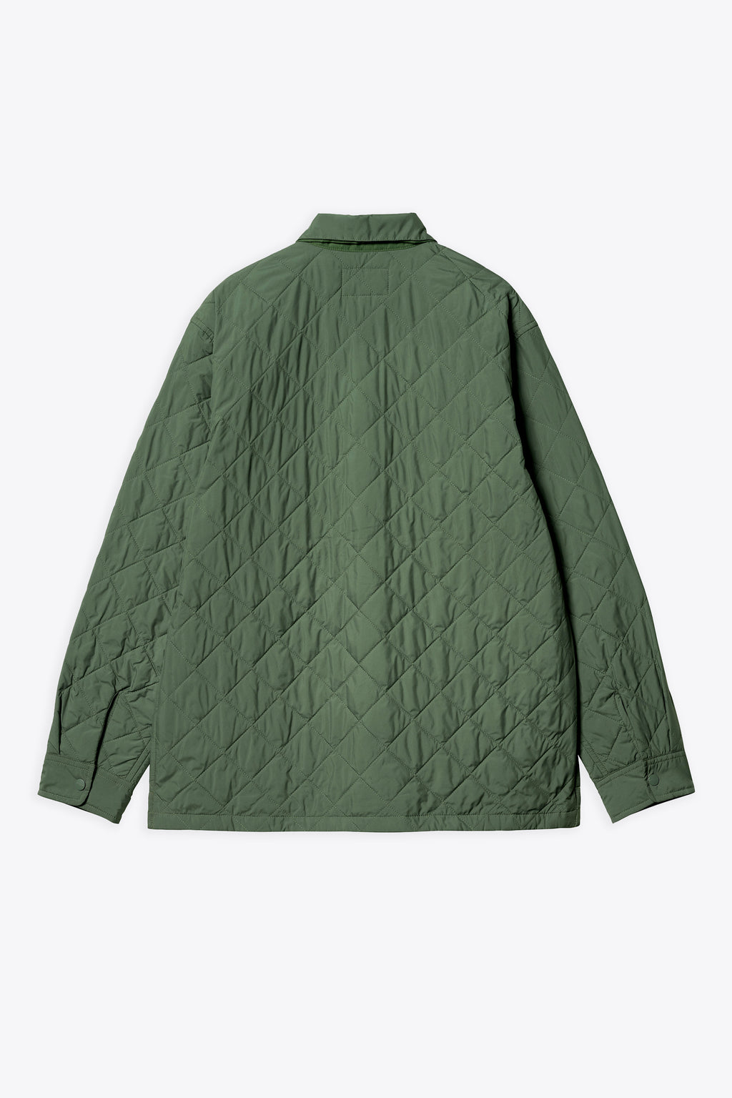 alt-image__Giacca-in-nylon-verde-oliva-con-imbottitura-leggera---Wadeson-Shirt-Jac