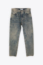 Jeans loose fit in denim blue sabbiato - Kanye 