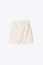 Off white denim baggy shorts - Brandon Short  