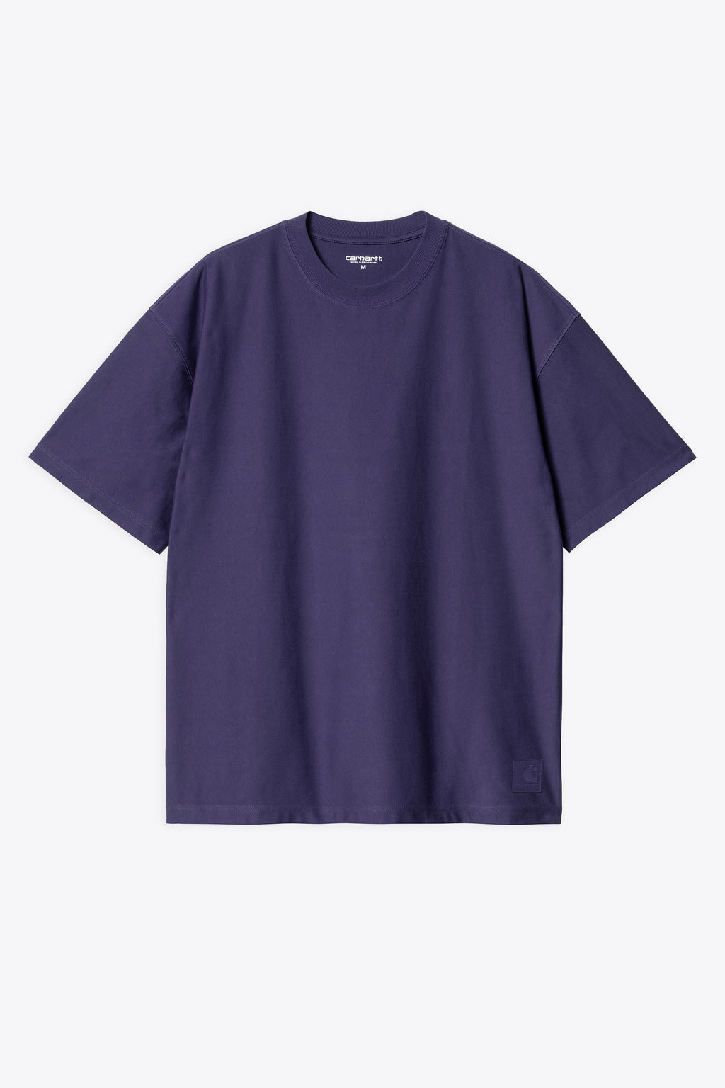 alt-image__Purple-cotton-midweight-t-shirt-with-tonal-square-logo---S/S-Dawson-T-Shirt-