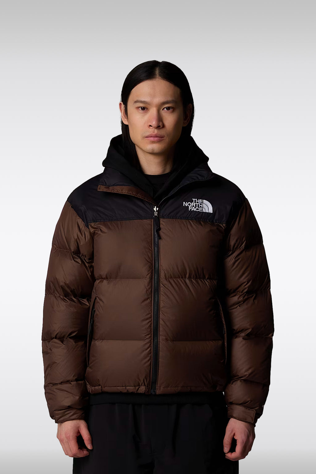 alt-image__Piumino-in-nylon-marrone-e-nero---Men's-1996-Retro-Nuptse-Jacket