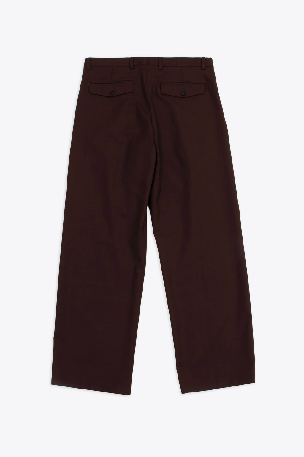 alt-image__Pantaloni-in-fresco-lana-marrone-con-pince-frontali---Wide-Pleated-Pant