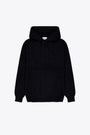 SOFT CASHMERE HOODIE-Nero 