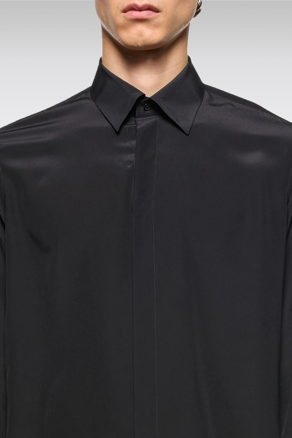 alt-image__SILK-L/S-SHIRT-MAN-Nero