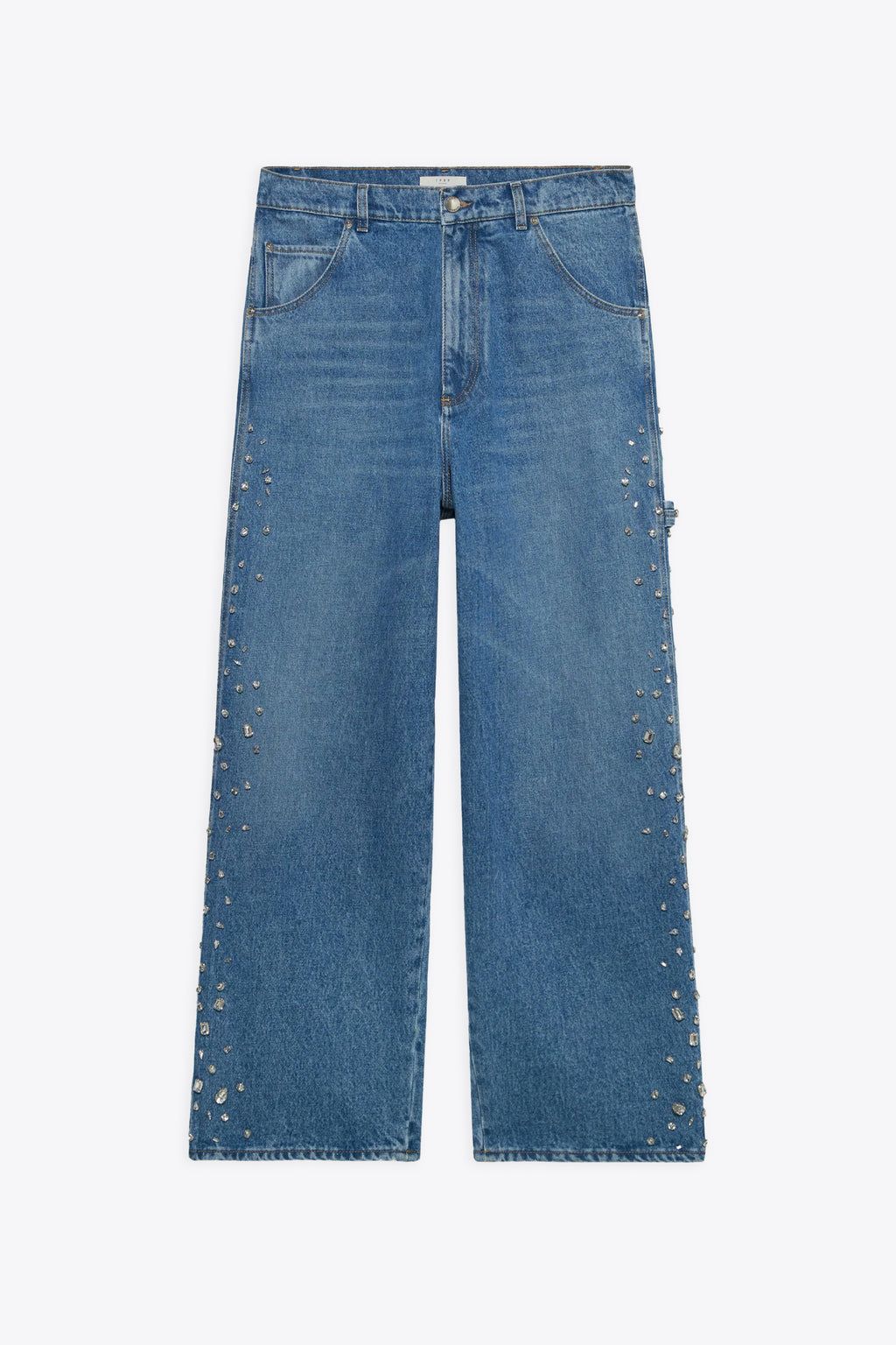 alt-image__Jeans-baggy-blu-chiaro-con-cristalli-laterali---Over-Denim-Pants-Crystals