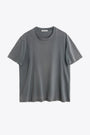 Boxy fit grey cotton t-shirt  - Box T-Shirt 