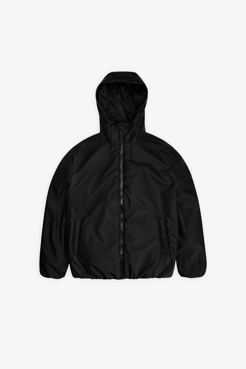 alt-image__Black-pvc-hooded-and-padded-rainproof-jacket---Lohja-Insulated-Jacket