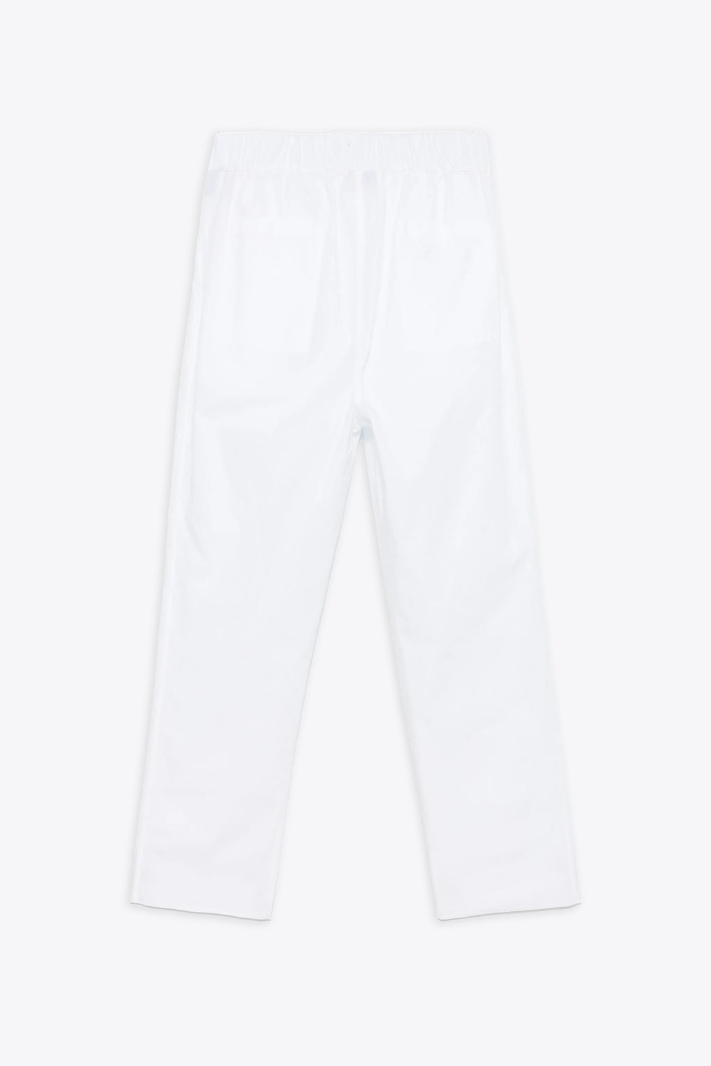 alt-image__Pantalone-ampio-in-popeline-bianco-con-elastico-in-vita