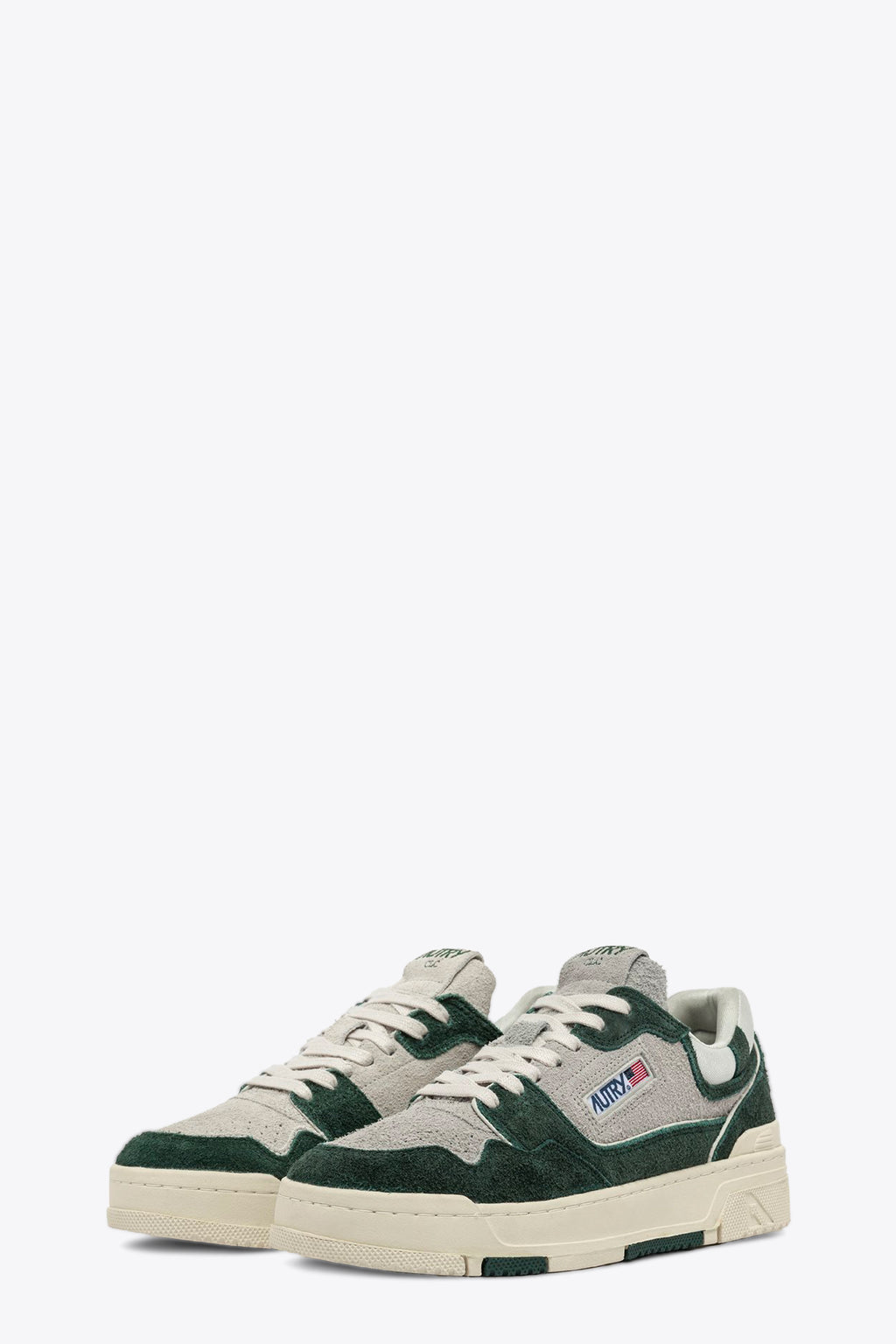 alt-image__Ice-grey-and-dark-green-suede-lace-up-low-sneaker---Clc-Low