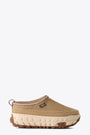 Beige suede clog with platform sole - M Venture Daze 