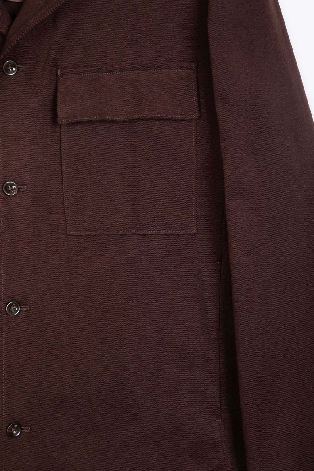 alt-image__Brown-cotton-jacket-with-open-collar---John