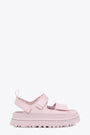 Sandali in gomma rosa chiaro con suola platform - W Goldenglow 