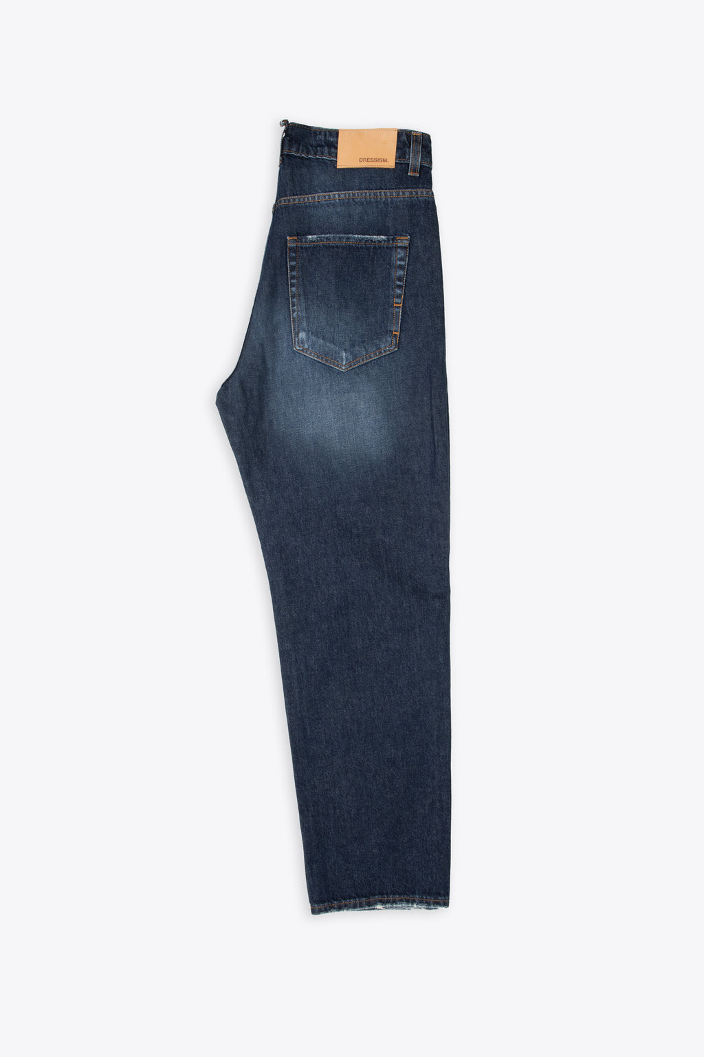 alt-image__Dark-blue-stone-washed-denim-relaxed-fit-jeans---Chicago