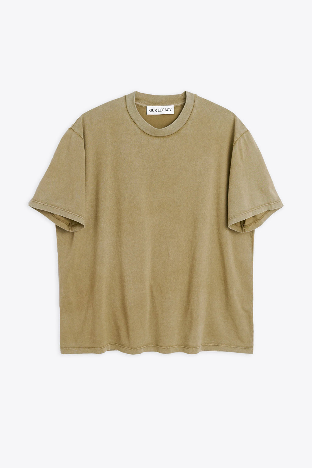 alt-image__T-shirt-in-cotone-verde-oliva-boxy-fit-in-cotone---Box-T-Shirt