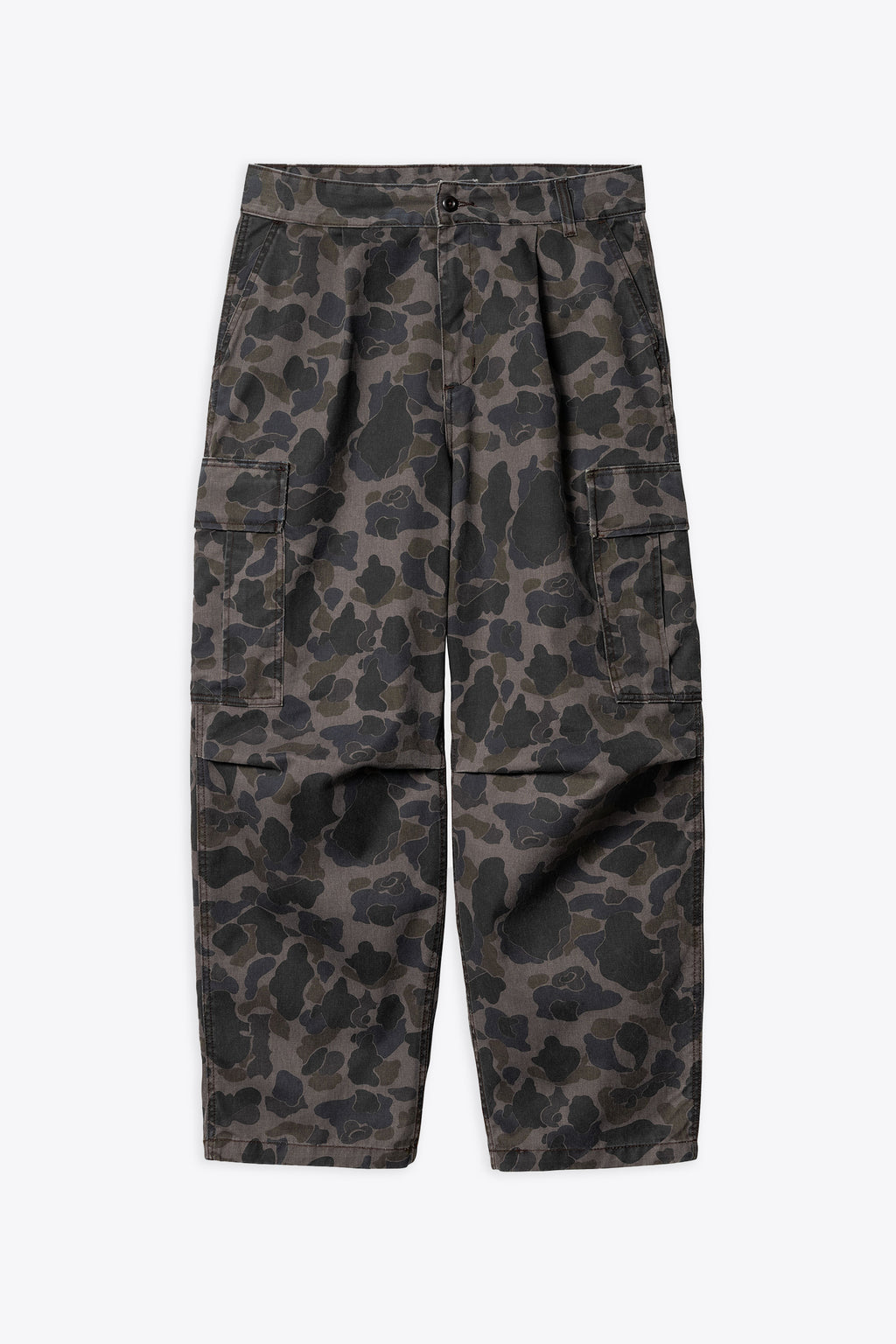 alt-image__Grey-duck-camo-cotton-twill-cargo-pant-with-front-pleats---Cole-Cargo-Pant