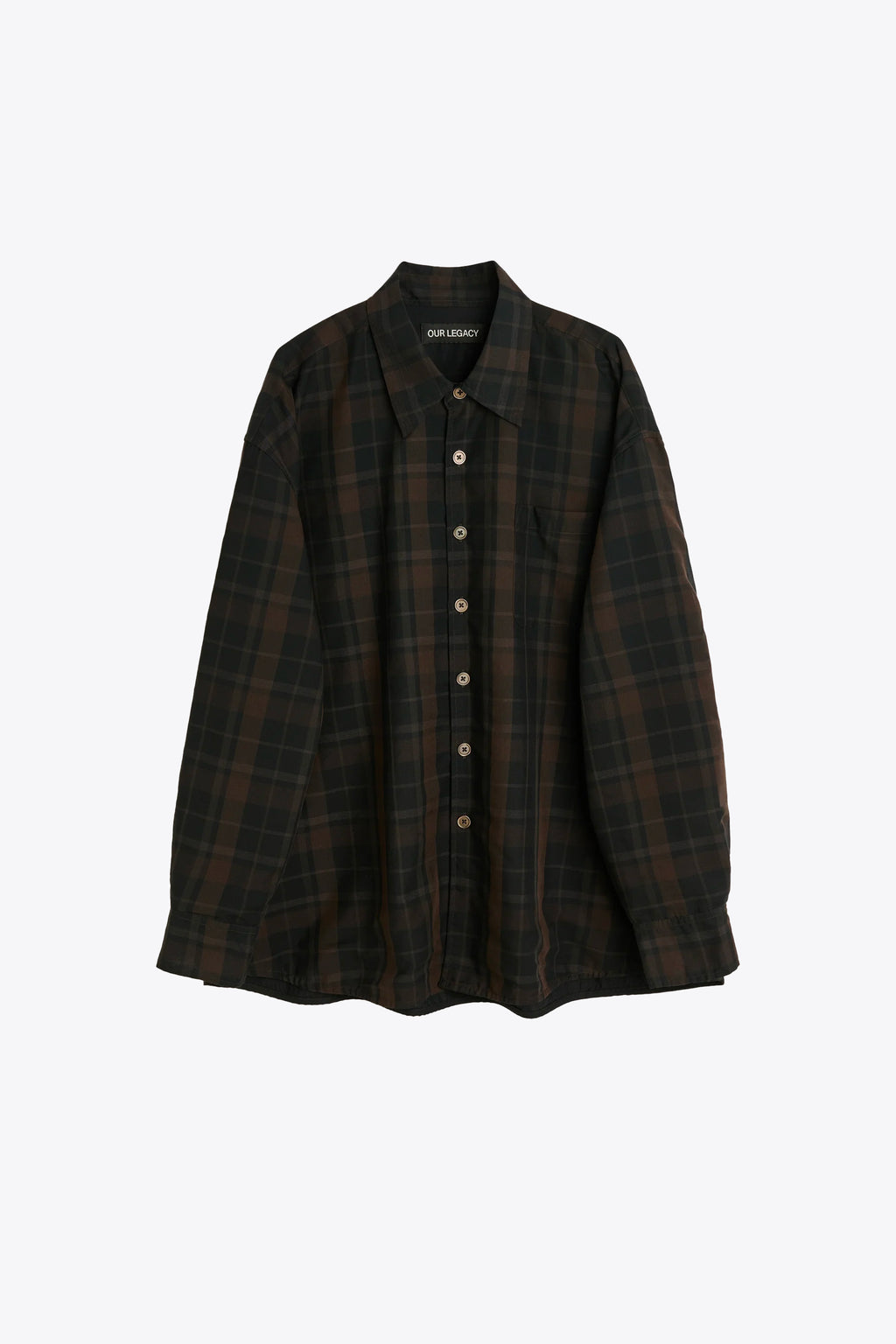 alt-image__Camicia-oversize-in-cotone-a-quadri-marrone-e-nero---Borrowed-Shirt