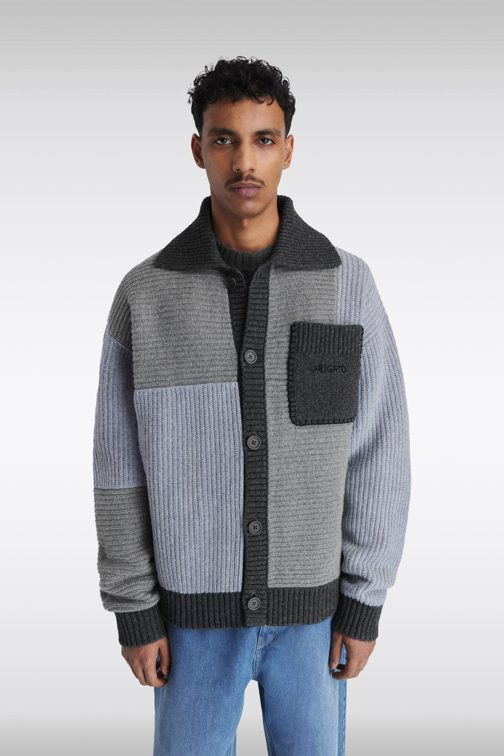 alt-image__Light-blue-and-grey-wool-patchwork-cardigan---Franco-Patchwork-Sweater