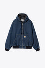 Bomber in denim blu scuro con cappuccio - OG Active Jacket 