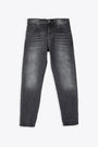 Washed black denim slim fit jeans - Melbourne 