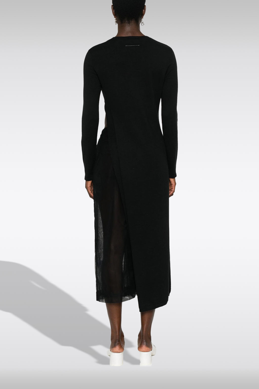 alt-image__Black-cotton-and-wool-dress-with-maxi-side-slit