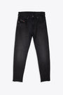 Black denim 5 pockets slim fit jeans - 2019 D-Strukt  