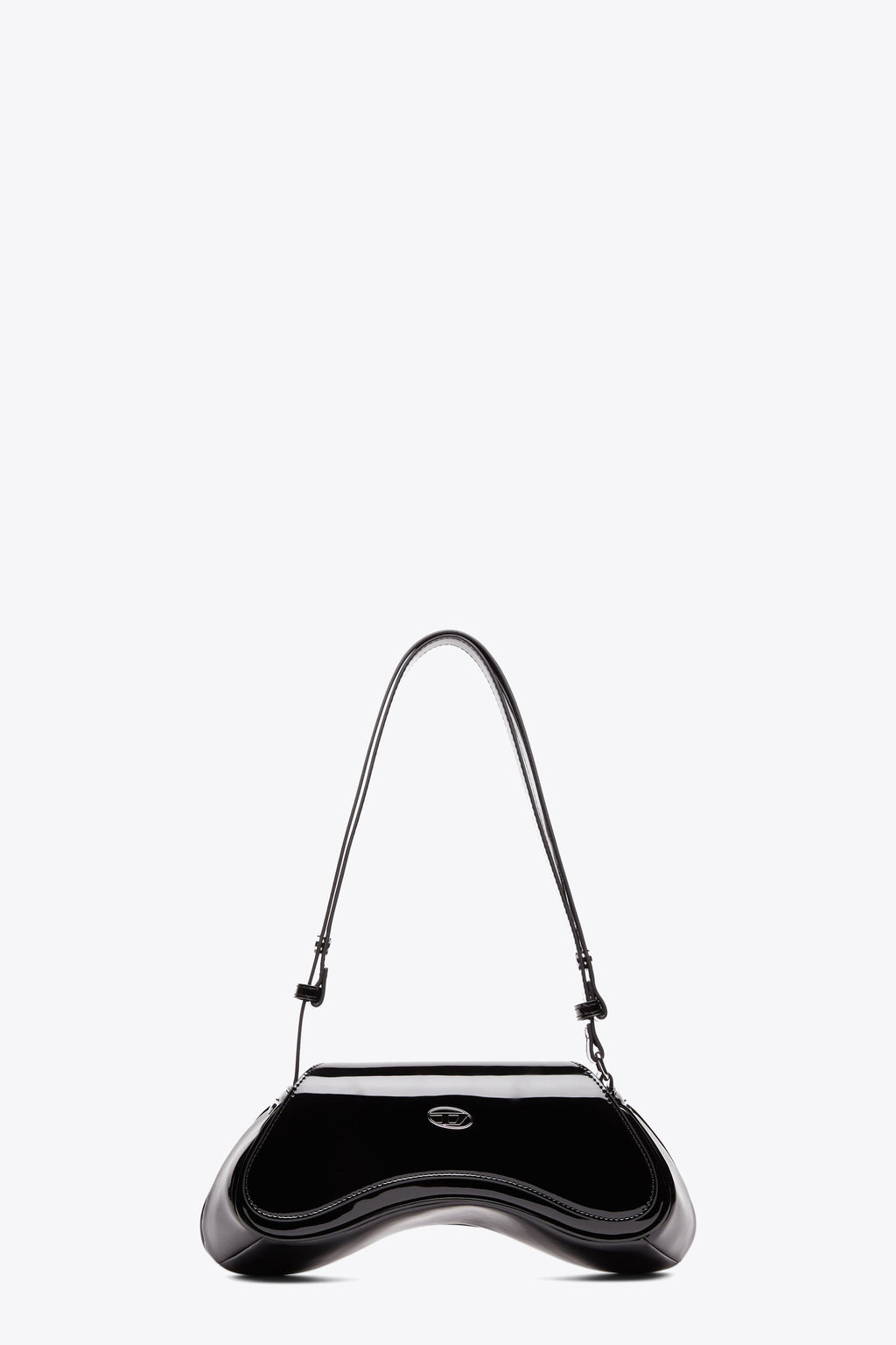 alt-image__Borsa-in-vernice-nera---Play-Crossbody-Bag