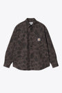 Camicia in canvas camouflage nero con maniche lunghe - L/S Duck Shirt 