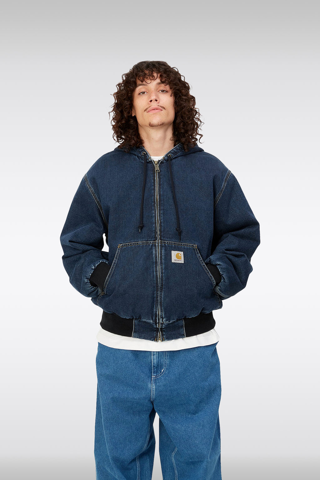 alt-image__Bomber-in-denim-blu-scuro-con-cappuccio---OG-Active-Jacket