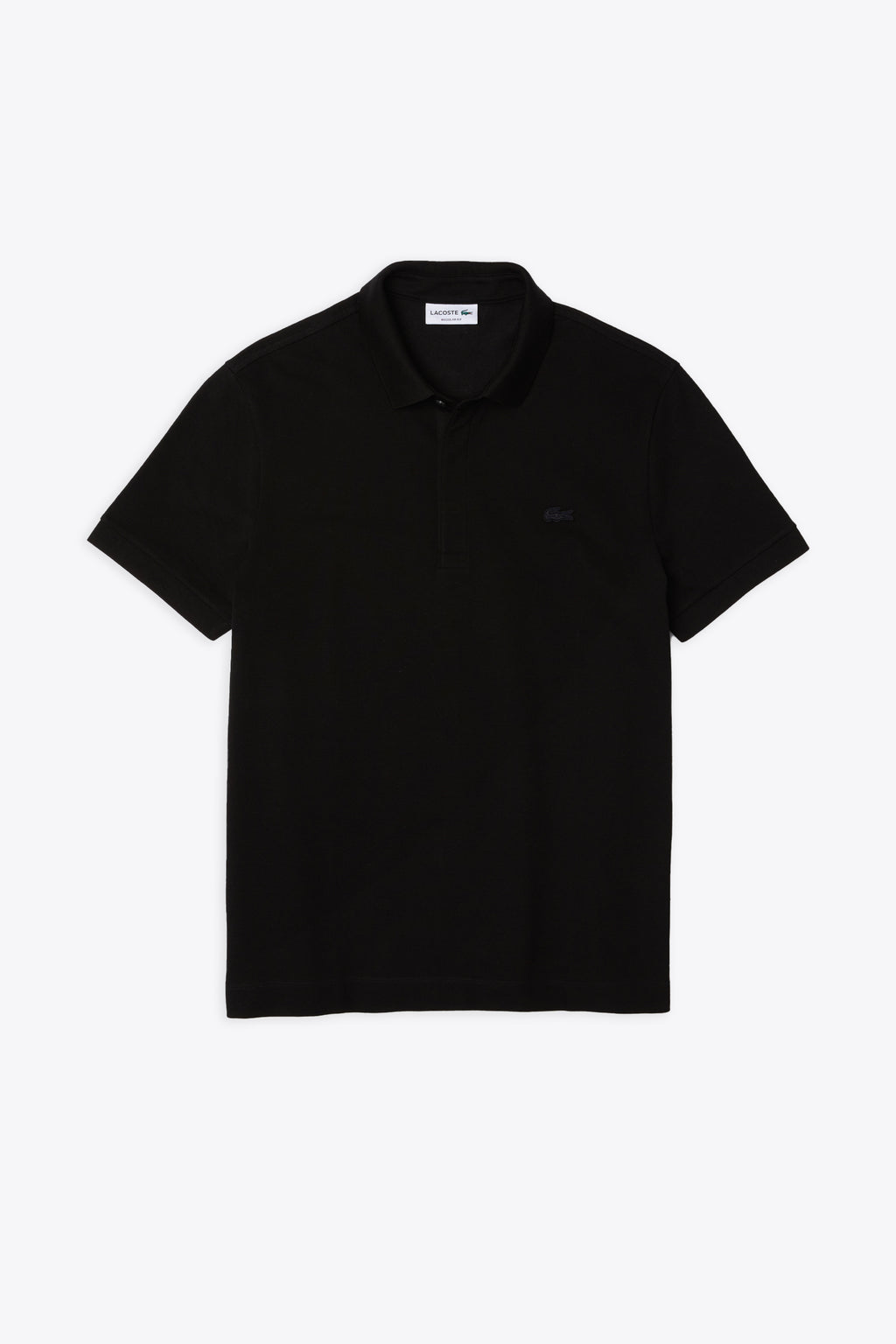 alt-image__Polo-nera-in-cotone-piquè-stretch