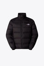 Piumino in nylon nero antipioggia con manica raglan - M Hydrenalite Down Jacket 