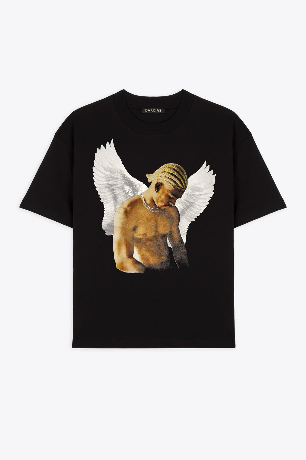 alt-image__T-shirt-nera-con-stampa-fotografica---Guardian-Angel-Tee