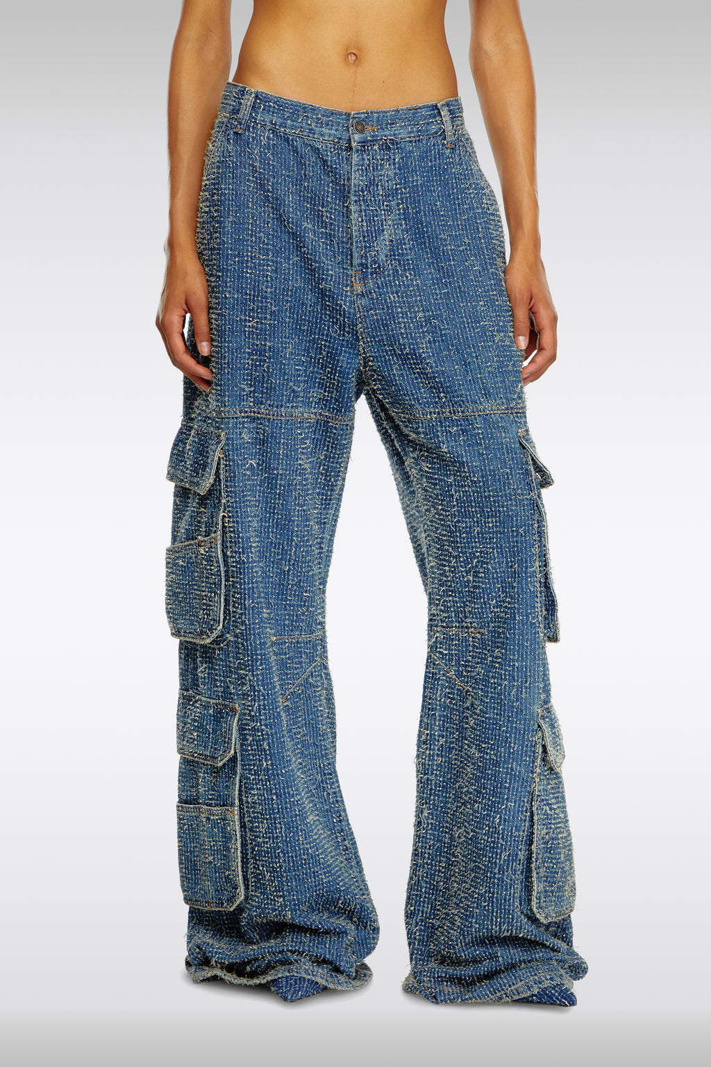 alt-image__Blue-denim-cargo-pant-with-bouclè-finish---D-Sire-Cargo-S2