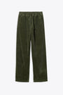 Pantalone in velluto a coste verde militare - Floyde Pant 