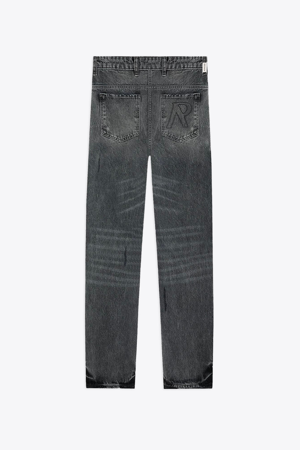 alt-image__Sandblasted-grey-denim-5-pockets-jeans---R2-Rep-Denim