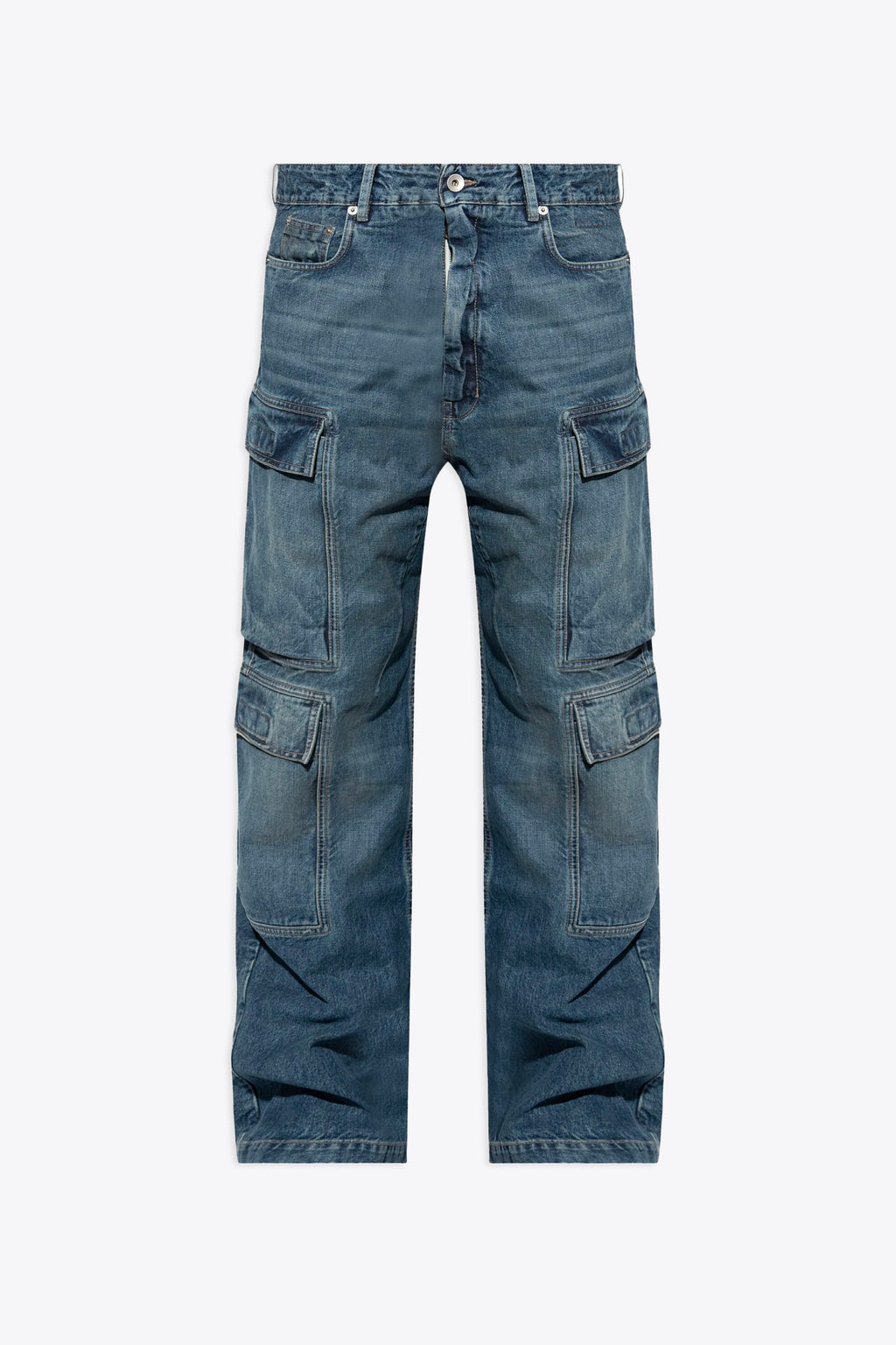 alt-image__Mid-blue-denim-baggy-cargo-jeans---Double-Cargo-Jeans-