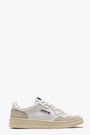 White leather low sneaker with suede detail - Medalist Low 