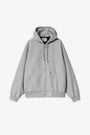 Light grey canvas hooded bomber jacket - OG Active Jacket 