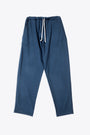 Blue tailored pant with drawstring - Jogger Pant 