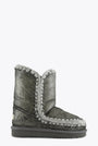 Metallic silver sheepskin boots - Eskimo 24 