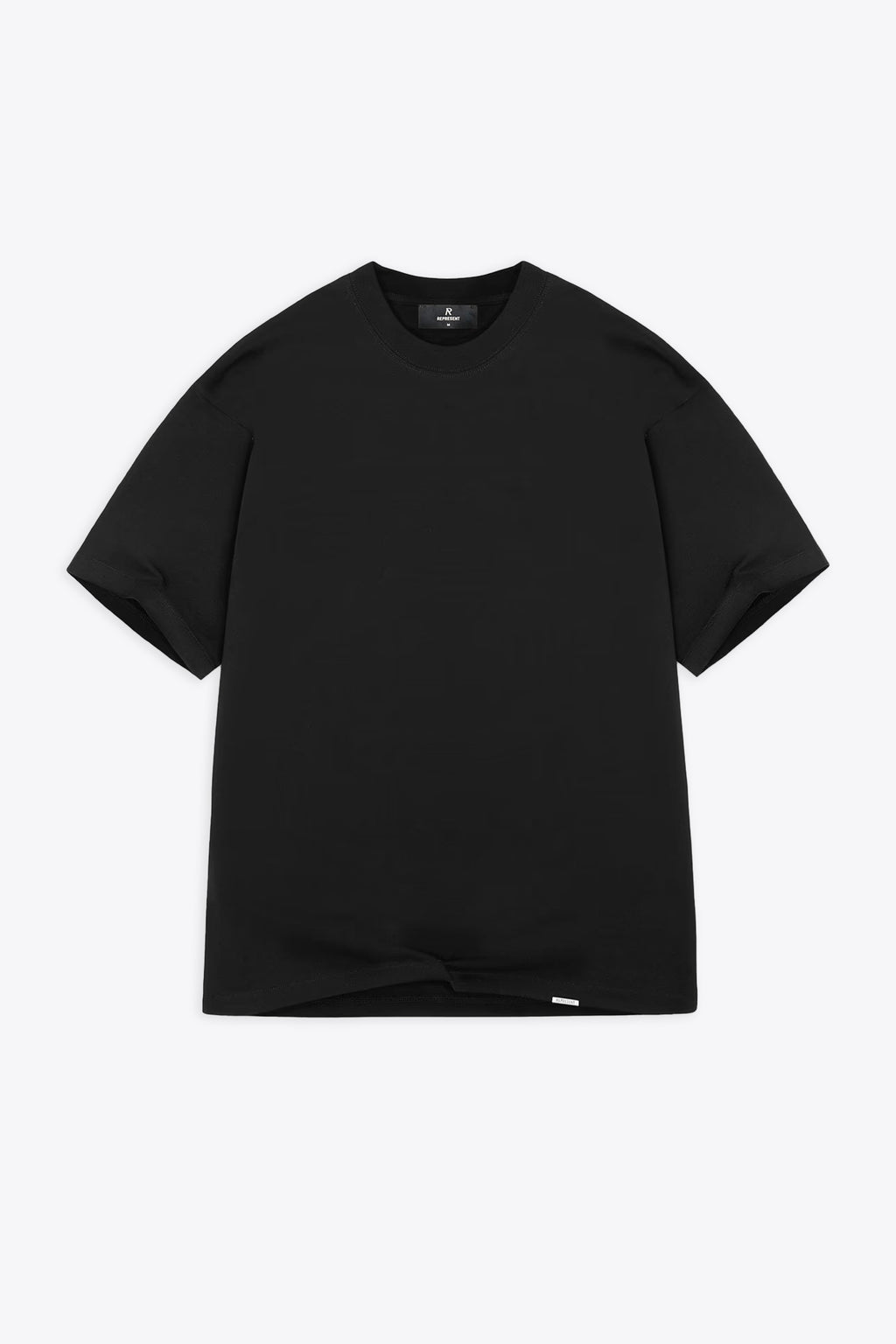 alt-image__T-shirt-oversize-nera-in-cotone---Initial-Oversized-T-Shirt