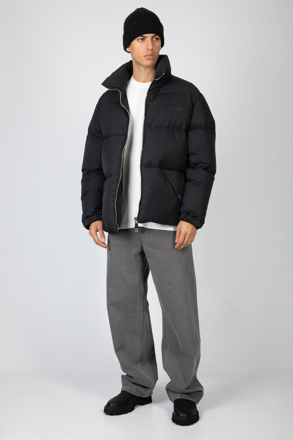 alt-image__Piumino-oversize-nero-in-cotone---Oversize-cotton-bomber