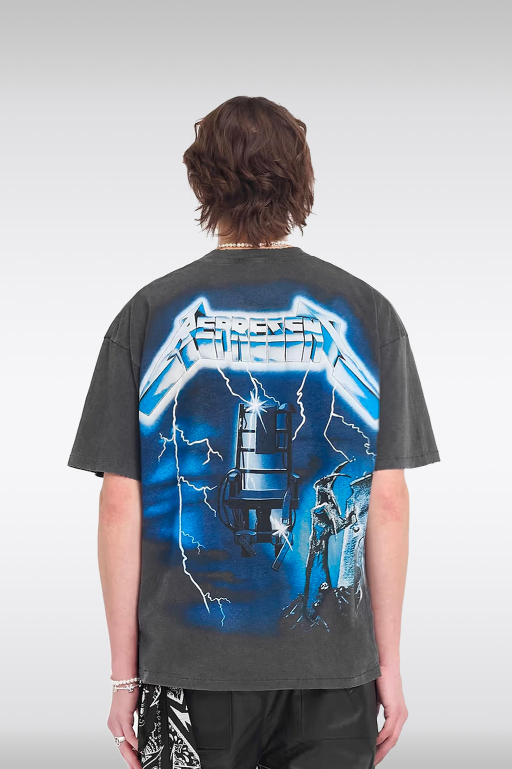 alt-image__T-shirt-grigia-in-cotone-lavato-in-collaborazione-con-Metallica---Metallica-Ride-The-Lightning-T-Shirt